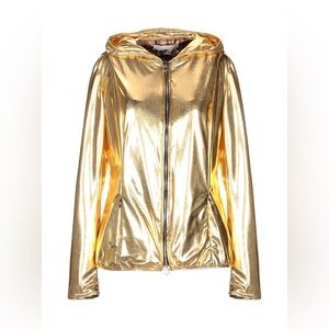 Sport Goddess Alert!Luxurious Brand New Sport Gold Jacket Made in Italy Size L
